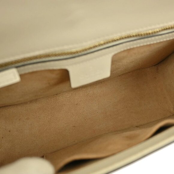 BUYIT Gucci White Sylvie Shoulder Bag 421882 001998 NQ03995 - Picture 6 of 10